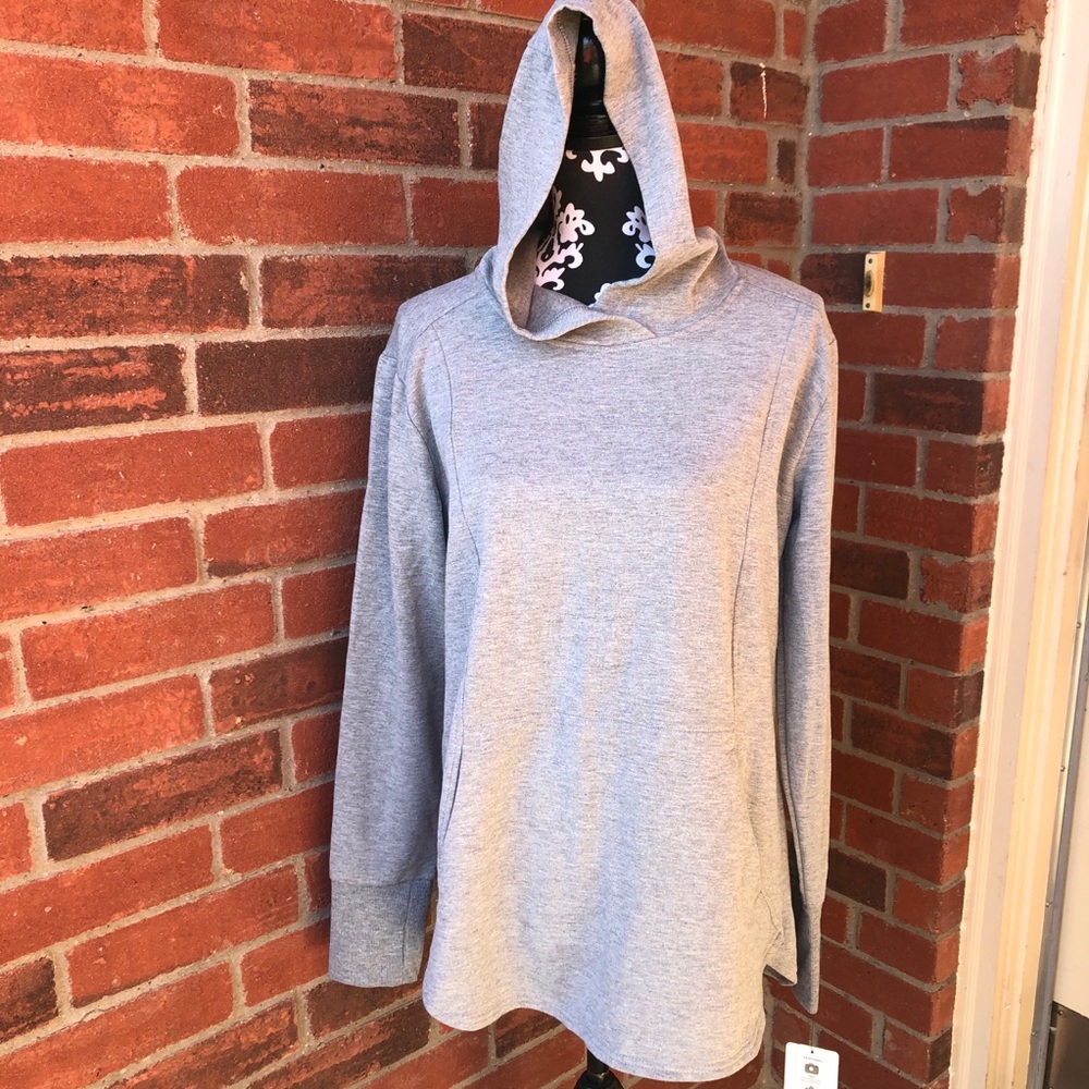 Brand New Gray Reebok Hoodie Size L